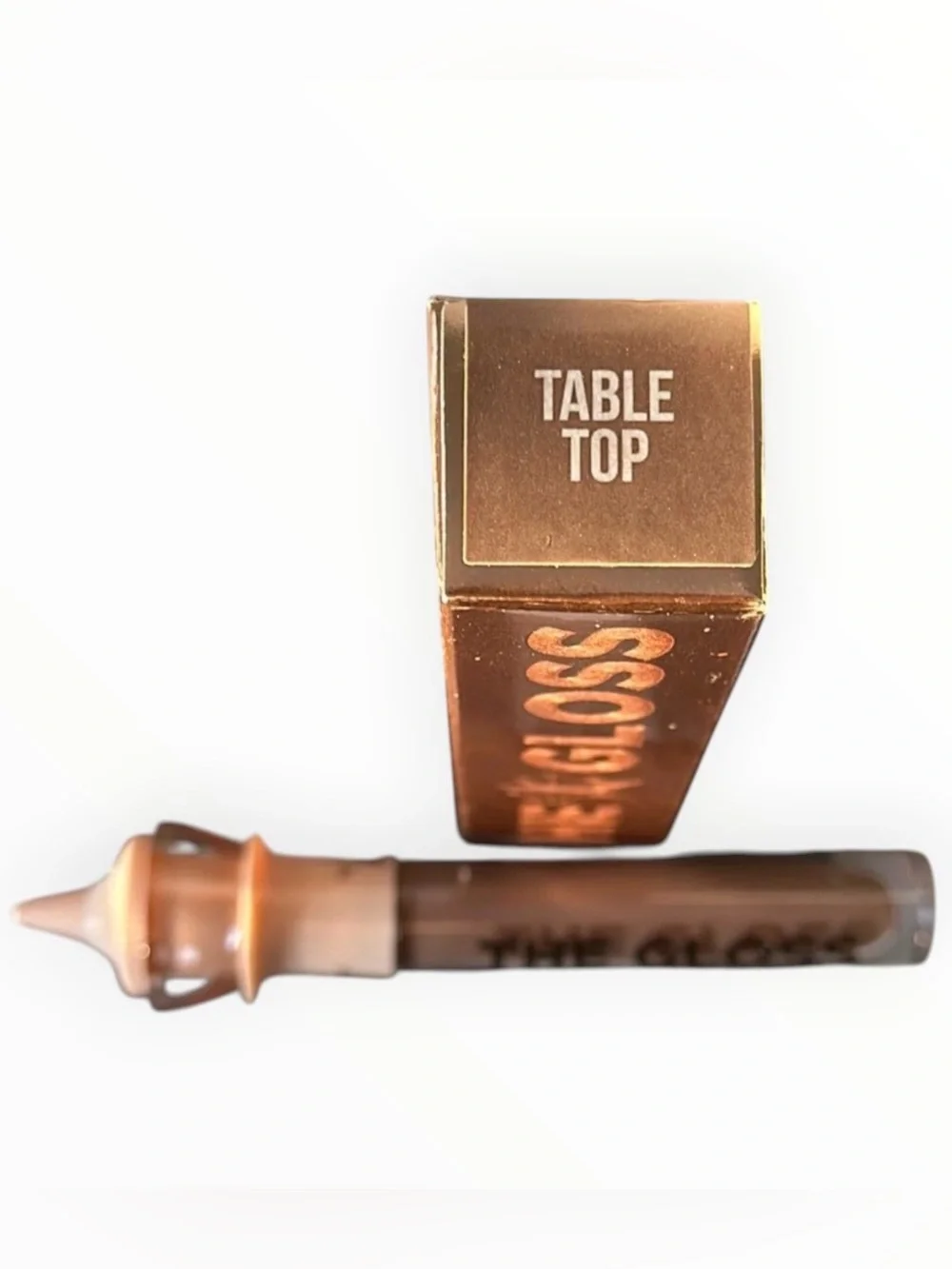 Jeffree Star The Gloss Table Top Lip Gloss BNIB Discontinued Brown Shimmer